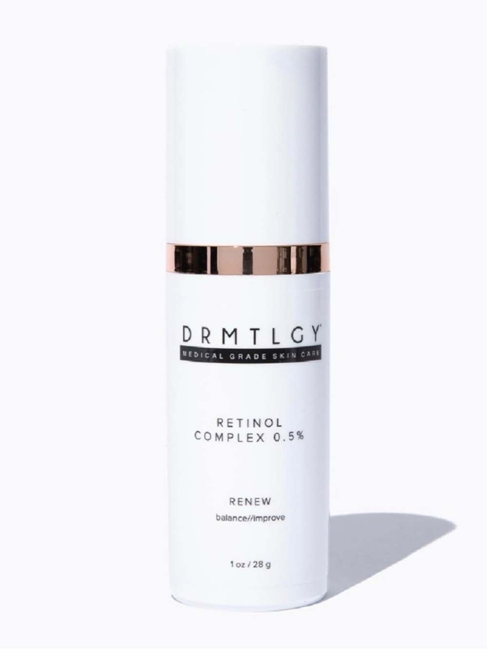 NEW Unused DRMTLGY Retinol Complex 0.5% - Renew Night Serum (White) 29 Grams